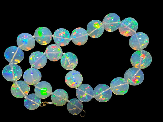 Graduated Opal Necklace