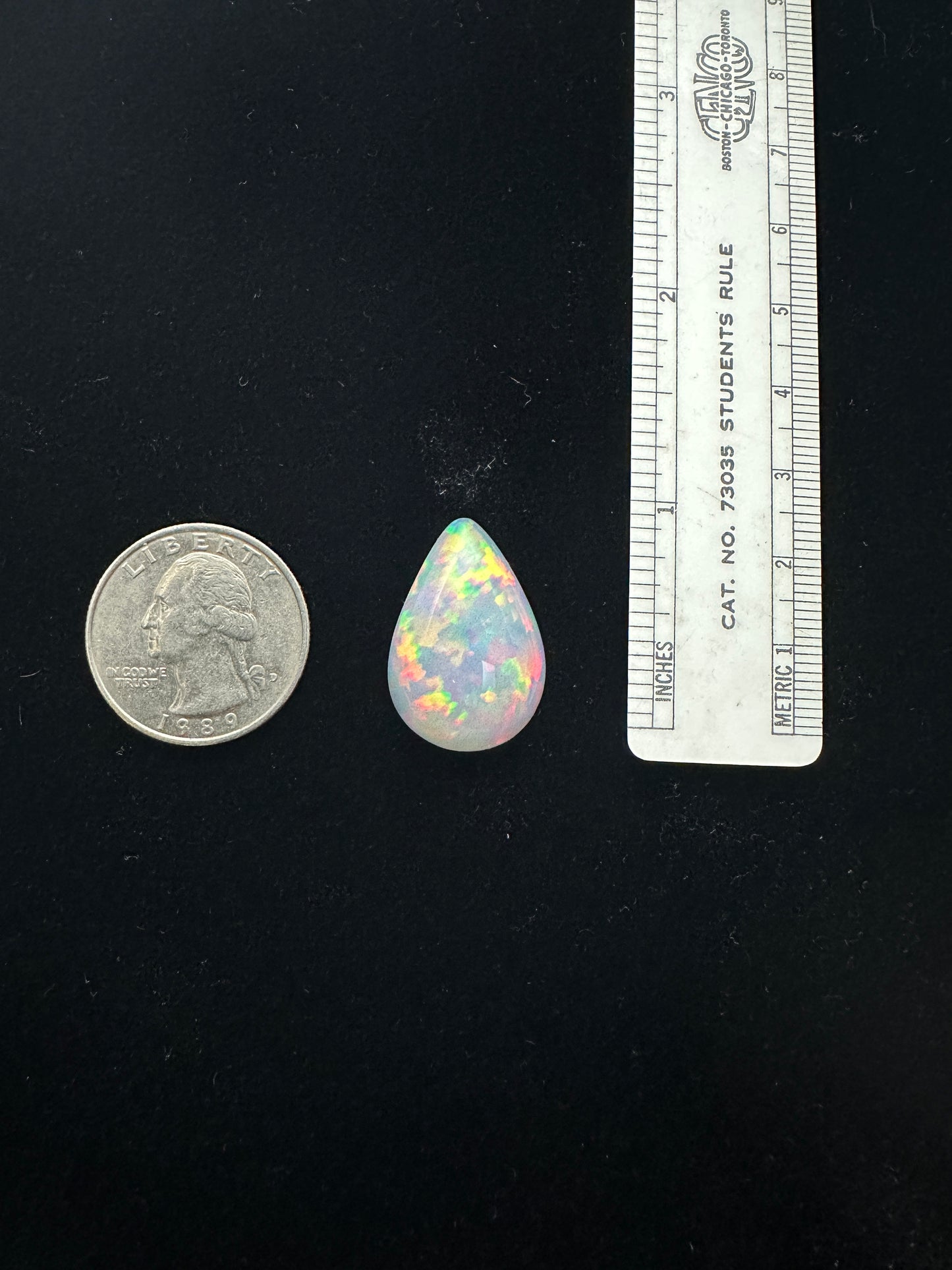 Ethiopian Opal 14.1 Carats Pear Shape