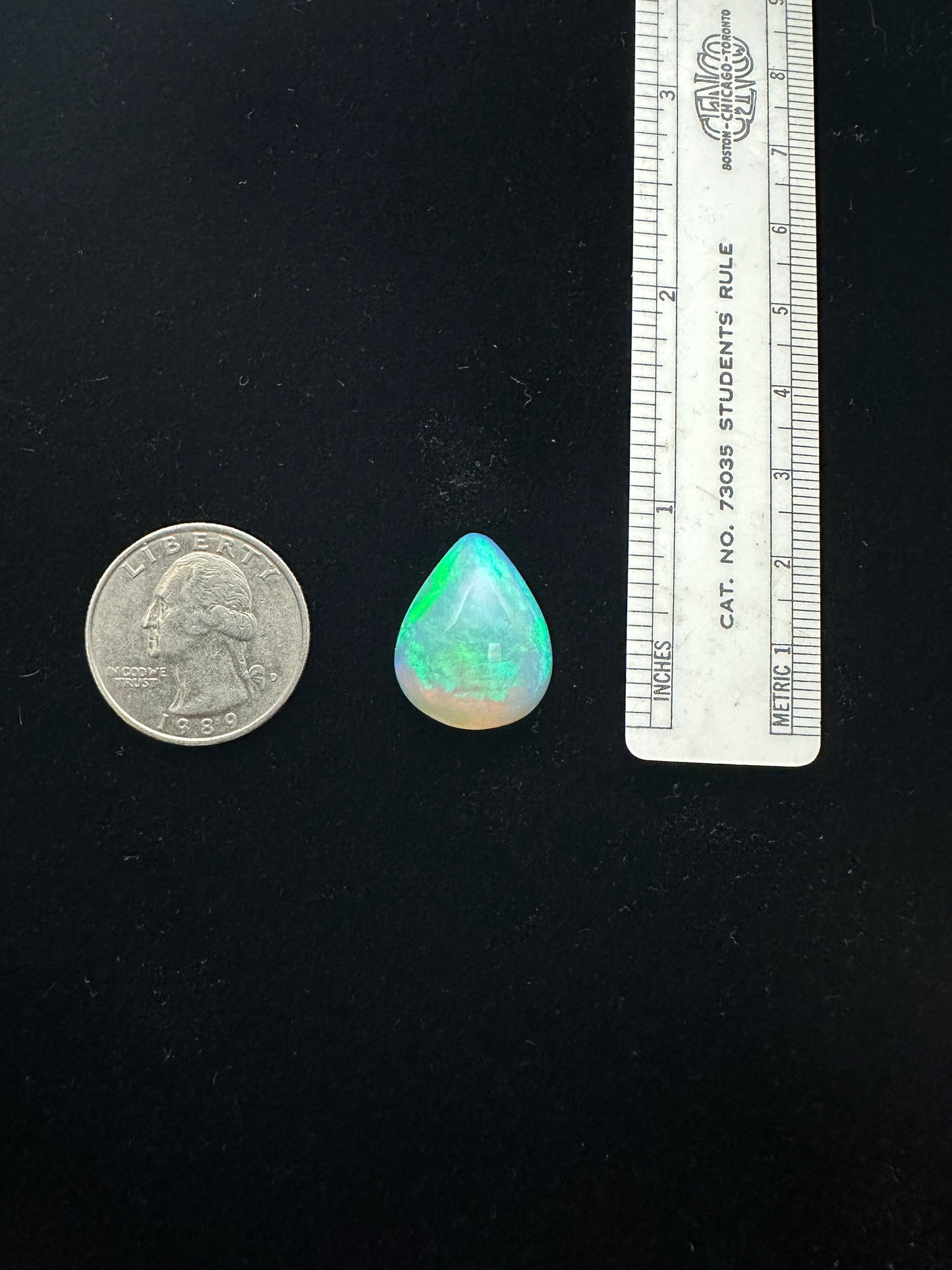Ethiopian Opal 14.4 Carats Pear Shape