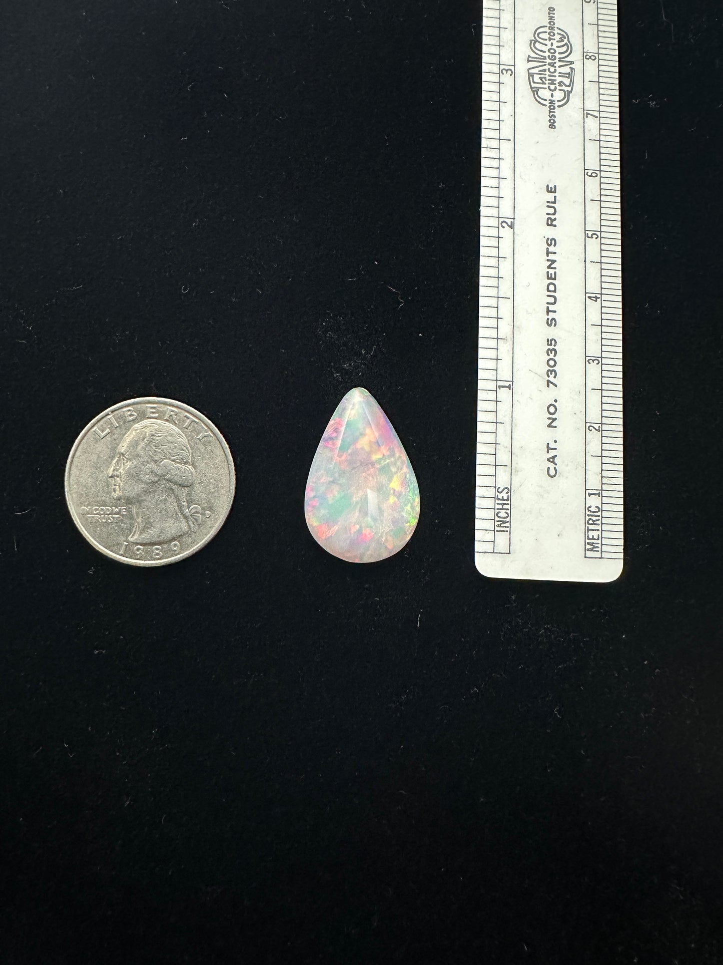 Ethiopian Opal 10 Carats Pear Shape