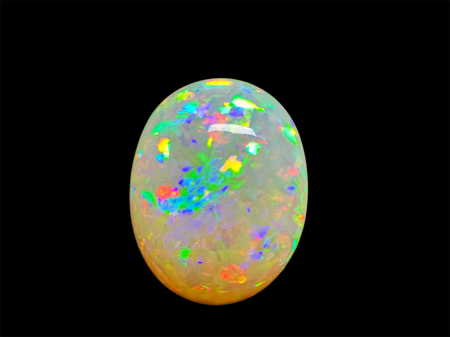 90.48ct Oval Ethiopian Opal