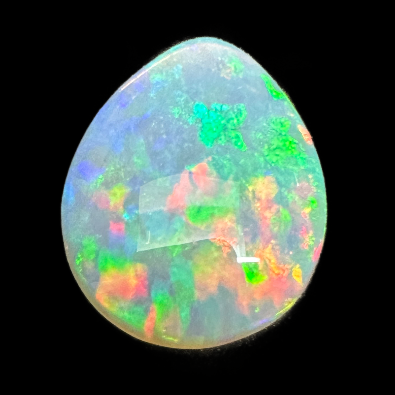 Ethiopian Opal 12.7 Carats Pear Shape