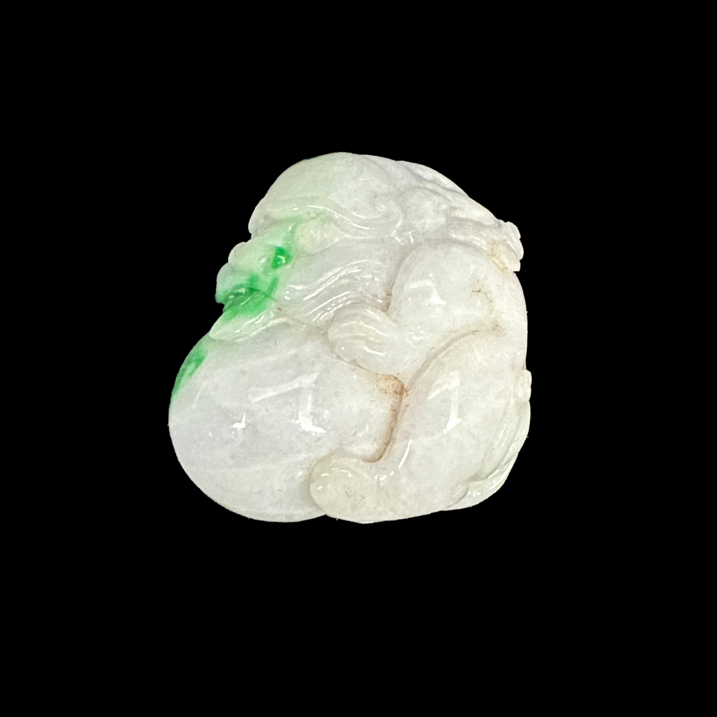 Fu Dog Jade Carving