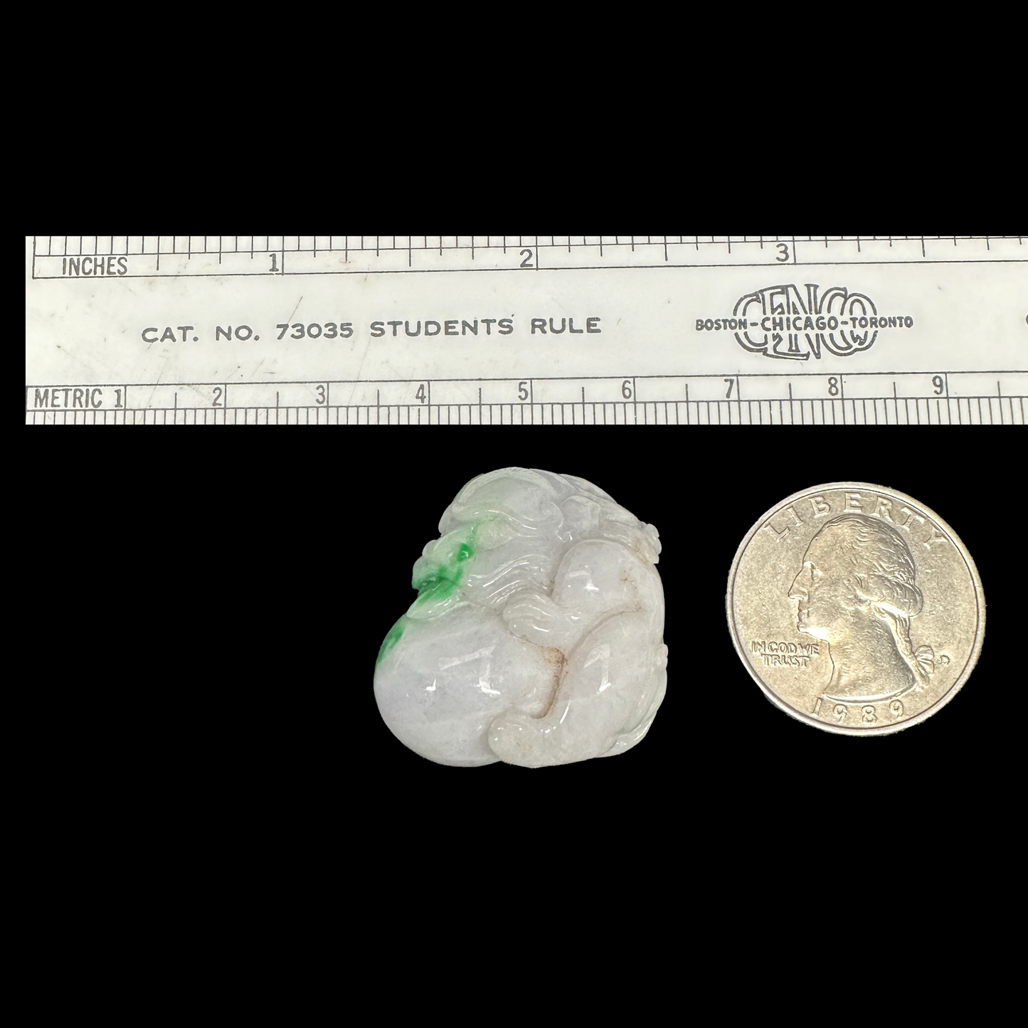 Fu Dog Jade Carving