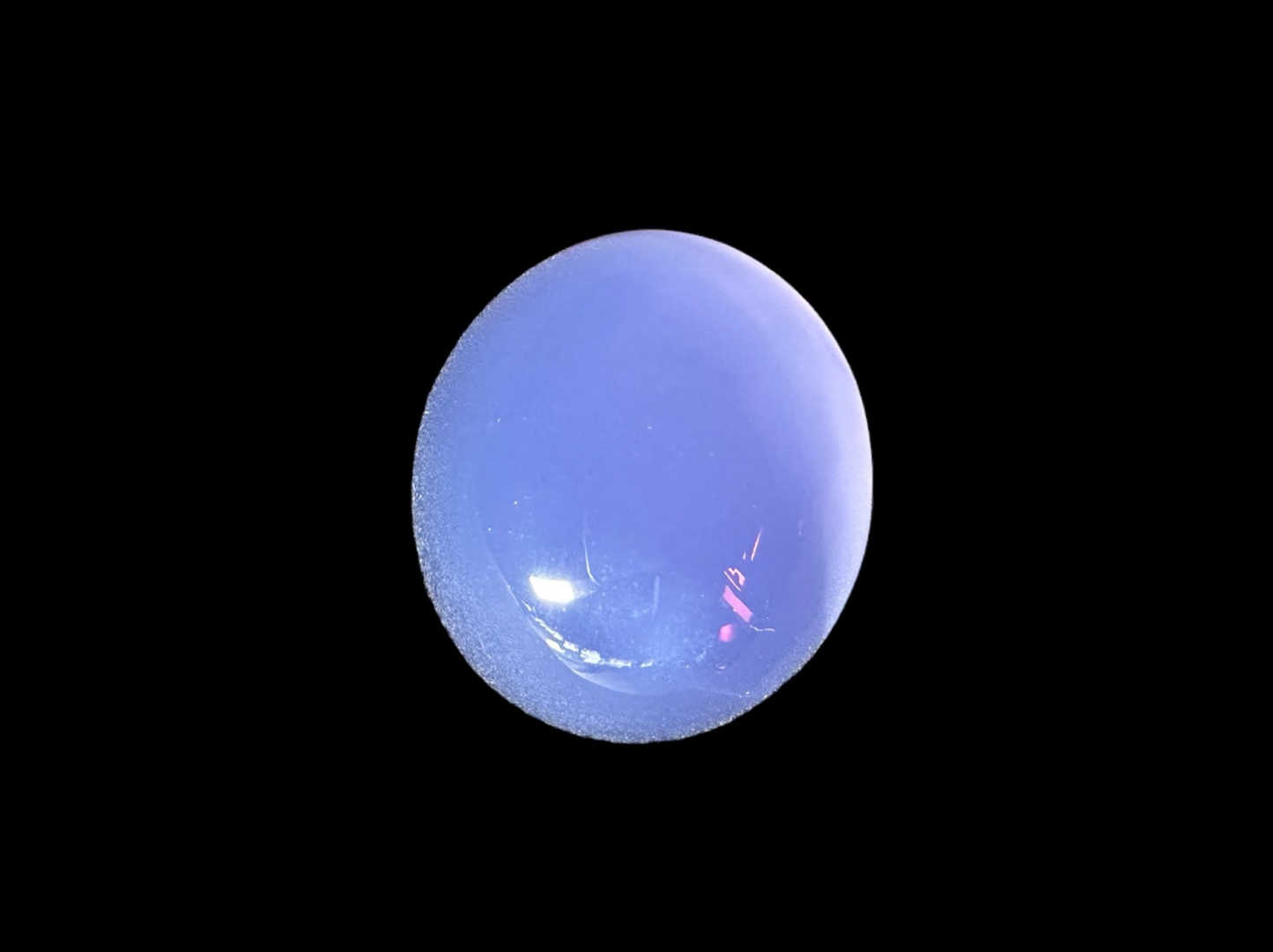 26.8 Ct Blue Chalcedony Oval Cab