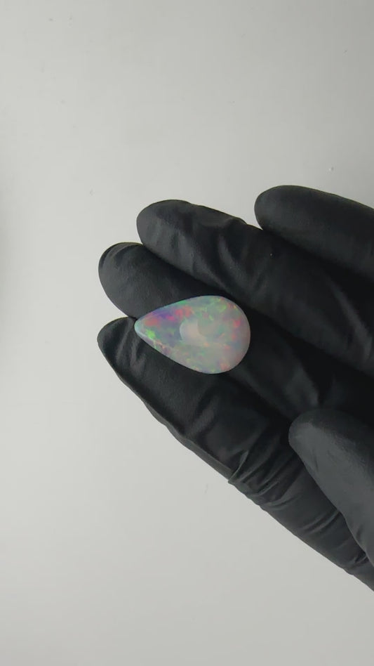 Ethiopian Opal 10 Carats Pear Shape
