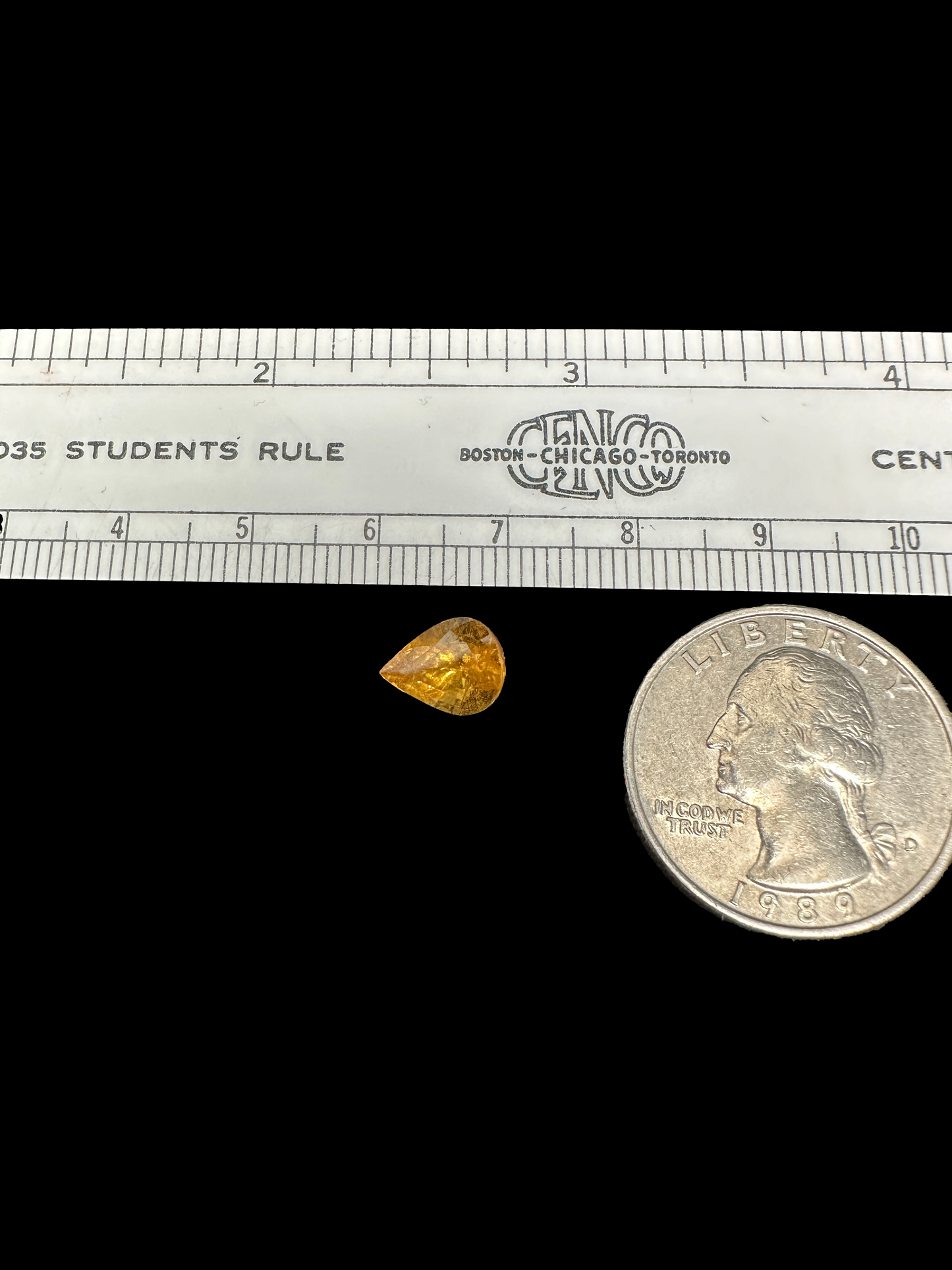 Umba Sapphire Pear-Shape 2.6 Carat