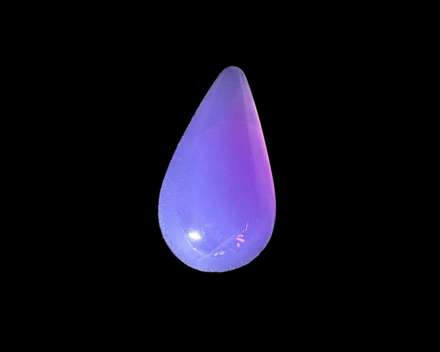 8.7 Ct Dark Blue Chalcedony Teardrop