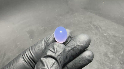12.8 Ct Blue Chalcedony Oval cab