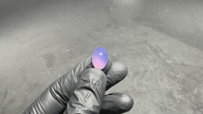 8.2 Ct Dark Blue Chalcedony Oval cab